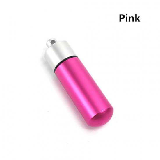 Aluminum Bottle Waterproof Tank Life-saving Equipment Keychain EDC Tool