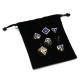 Antique Color Solid Metal Heavy Dice Set Polyhedral Dice Role Playing Games Dice Gadget RPG