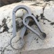 H2 60mm Titanium Quick Release Keychain Belt Loop Hook Key Clip H2 60mm Titanium Quick Release Keychain Belt Loop Hook Key Clip