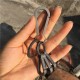 H2 60mm Titanium Quick Release Keychain Belt Loop Hook Key Clip H2 60mm Titanium Quick Release Keychain Belt Loop Hook Key Clip