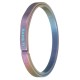 K2 32mm Colorful Titanium Key Ring Nail Saving Flexible Keyring