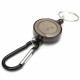 Badge Reel Telescopic Key Buckle Carabiner Recoil Retractable Holder Key Chain 4 Colors Badge Reel Telescopic Key Buckle Carabiner Recoil Retractable Holder Key Chain 4 Colors