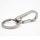 45mm Titanium Quick Release Keychain Key Clip with 32mm Ti Keyring 45mm Titanium Quick Release Keychain Key Clip with 32mm Ti Keyring