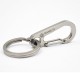 45mm Titanium Quick Release Keychain Key Clip with 32mm Ti Keyring