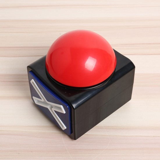 Buzzer Alarm Push Button Trivia Quiz Game Red Light With Sound And Light