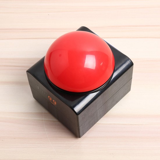 Buzzer Alarm Push Button Trivia Quiz Game Red Light With Sound And Light