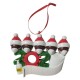 Christmas Decorations Christmas Tree Mask Santa Snowman Ornaments New Year Decoration