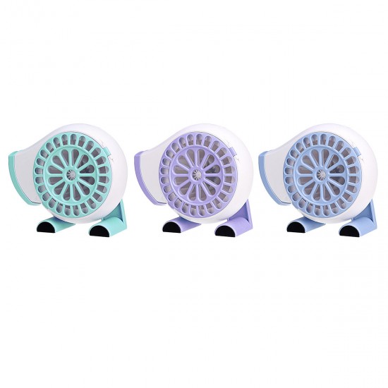Creative Mini Fan Handheld USB Fan Rechargeable Strong Wind Cooling Fan Ultrathin Low Noise Summer Essentials