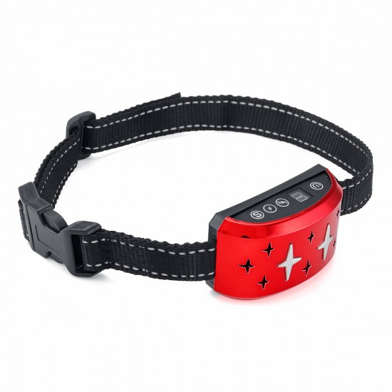 Dog Bark Collar, Rechargeable Stop Barking Collar with 7 Adjustable Sensitivity and Intensity Levels, Rainproof Bark Collar for Small Large Medium Dogs with Adjustable Strap