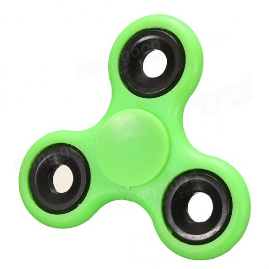 Fluorescent EDC Fidget Spinner Hand Spinner Finger Focus Reduce Stress Gadget