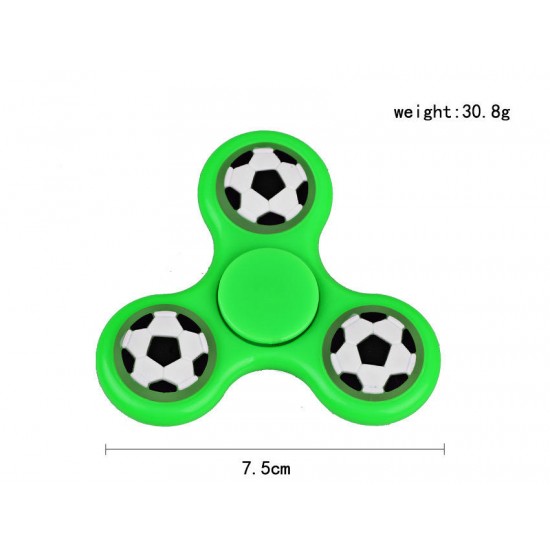 Hand Spinner Football Luminous Spinner Fidget Finger Focus Reduce Stress Gadget