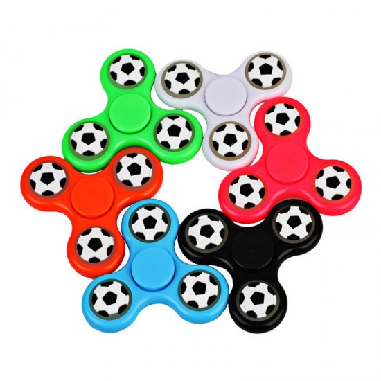 Hand Spinner Football Luminous Spinner Fidget Finger Focus Reduce Stress Gadget