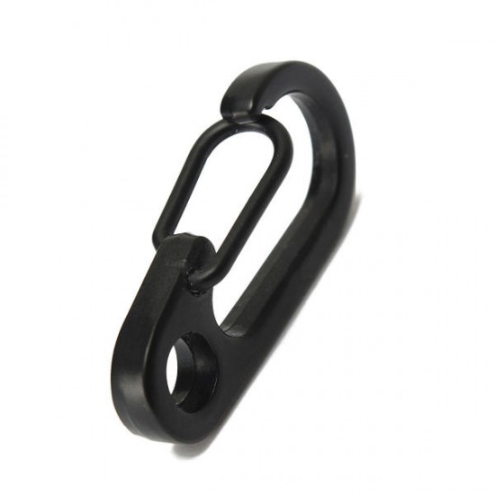 EDC Gadget Keychain Carabiner Clip Split Ring Spring Clip Buckle Key Ring