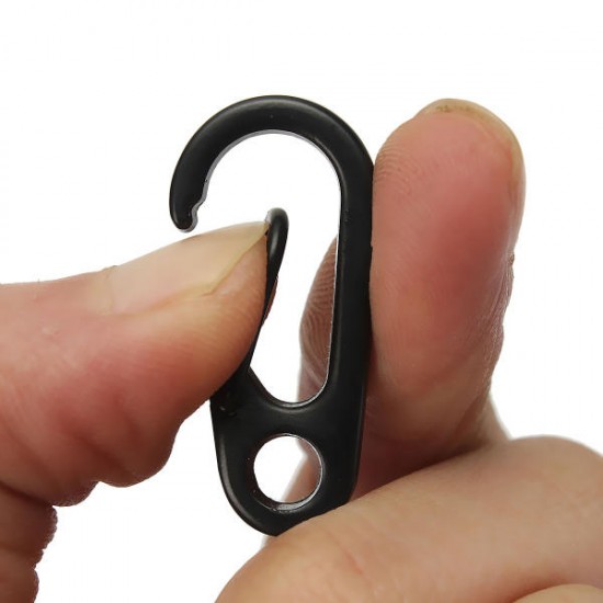 EDC Gadget Keychain Carabiner Clip Split Ring Spring Clip Buckle Key Ring