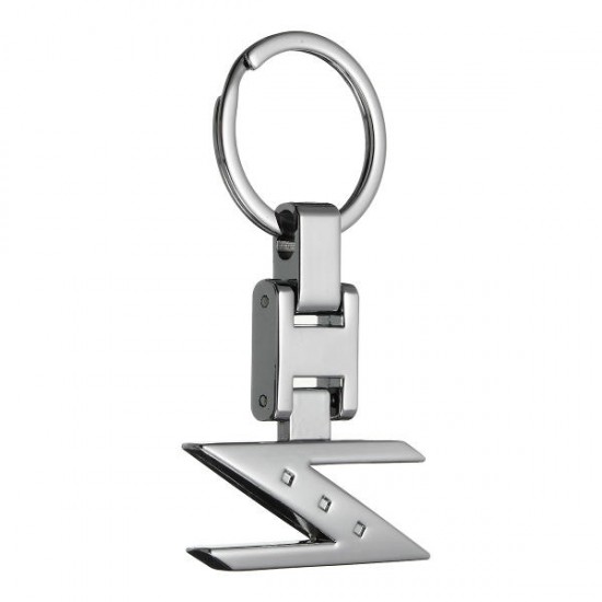 EDC Gadgets Letter Z Car Key Chain Key Ring Chrome Finishing For Nissan 280ZX 300ZX 350Z 370Z Z