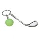 EDC Gadgets Mini Golf Racket and Ball Key Ring Chain Keyfob Keychain