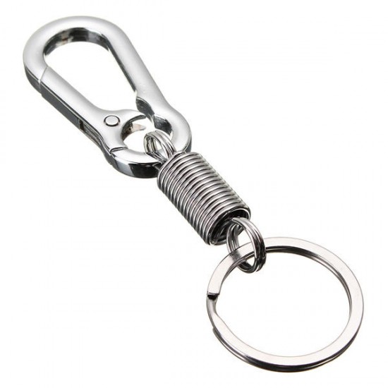 EDC Tool Zinc Alloy Keychain Spring Belt Bag Clip Hook Carabiner Buckle Keyring EDC Tool Zinc Alloy Keychain Spring Belt Bag Clip Hook Carabiner Buckle Keyring