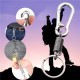 EDC Tool Zinc Alloy Keychain Spring Belt Bag Clip Hook Carabiner Buckle Keyring EDC Tool Zinc Alloy Keychain Spring Belt Bag Clip Hook Carabiner Buckle Keyring