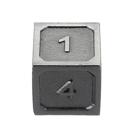 Embossed Steel 7 Pcs Multisided Dice Heavy Metal Polyhedral Dice Set w/ Bag Embossed Steel 7 Pcs Multisided Dice Heavy Metal Polyhedral Dice Set w/ Bag