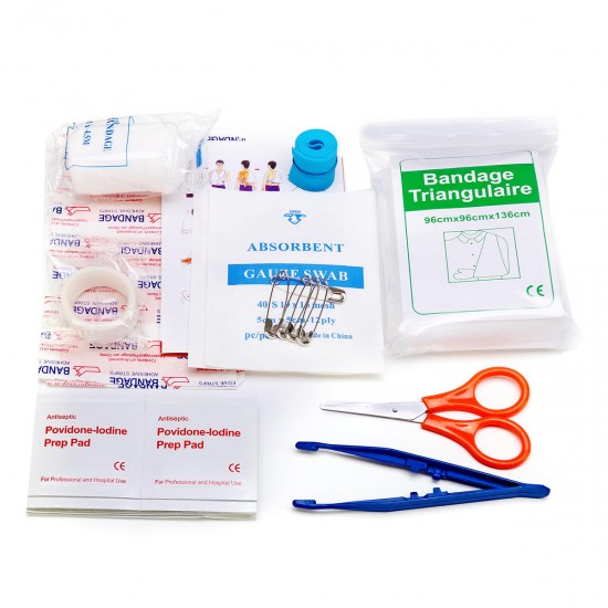 Emergency First Aid Kit 39 Piece Survival Supplies Bag for Car Travel Home Emergency Box Emergency First Aid Kit 39 Piece Survival Supplies Bag for Car Travel Home Emergency Box