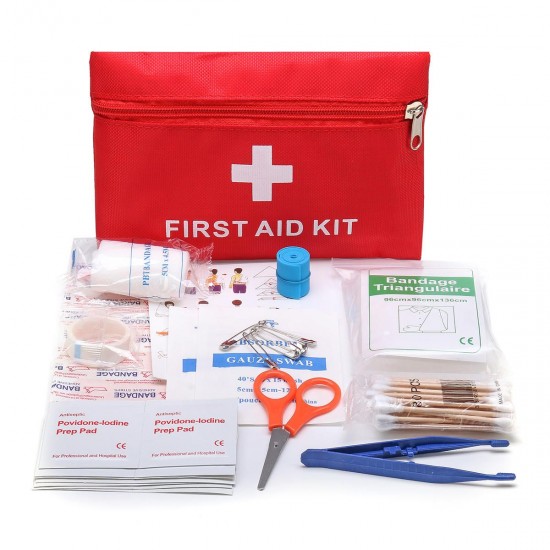 Emergency First Aid Kit 79 Piece Survival Supplies Bag for Car Travel Home Emergency Box Emergency First Aid Kit 79 Piece Survival Supplies Bag for Car Travel Home Emergency Box