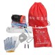 Family Fire Emergency Kit Descending Rope Mask Whistle Survival Tools Accessories