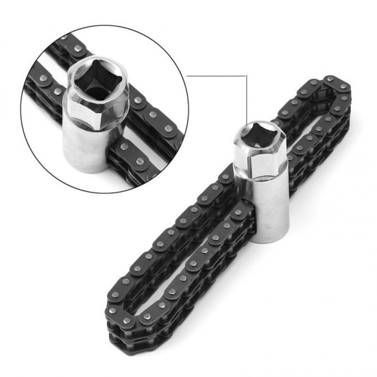 Key Chain Type Filter Wrench with 1/2 Inch 17mm Deep Socket Key Chain Type Filter Wrench with 1/2 Inch 17mm Deep Socket