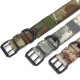 L Tactical Military Adjustable Dog Training Collar Nylon Leash w/Metal Buckle