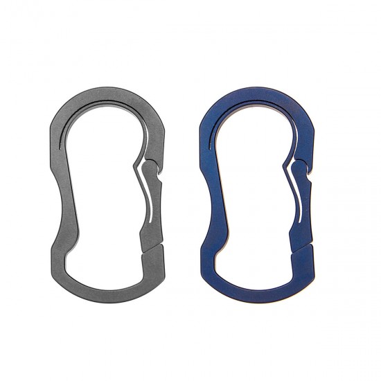 Lightweight Titanium TC4 Keychain Backpack Hanging Buckle Outdoor Carabiner Lightweight Titanium TC4 Keychain Backpack Hanging Buckle Outdoor Carabiner