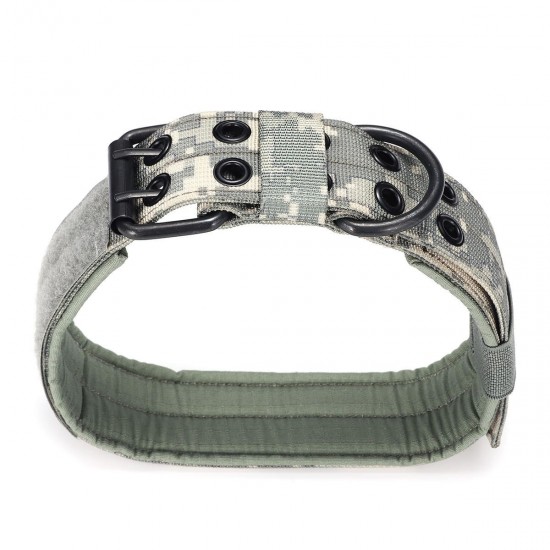 M Tactical Military Adjustable Dog Training Collar Nylon Leash w/Metal Buckle M Tactical Military Adjustable Dog Training Collar Nylon Leash w/Metal Buckle