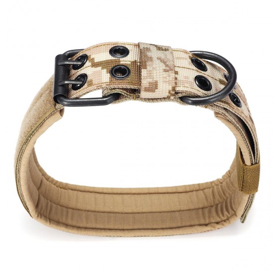M Tactical Military Adjustable Dog Training Collar Nylon Leash w/Metal Buckle M Tactical Military Adjustable Dog Training Collar Nylon Leash w/Metal Buckle