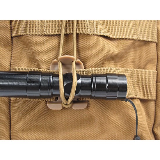 MOLLE Triangle Elastic Rope Buckle Webbing