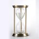 Metal Hourglass Timer Decoration Creative Birthday Business Gift Gold 15 Minutes