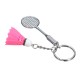 Mini Badminton Racket And balls Sports Keyring Pendant Keyfob Keychain