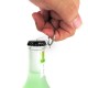 Mini Stainless Steel Bottle Opener Multifunctional EDC Gadget with Key Ring