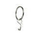 Mini Stainless Steel Hook Bottle Opener EDC Gadget with Key Ring