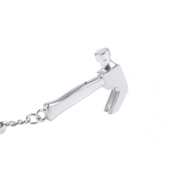 Mini Tool Corner Hammer Tool Keychain High Quality Alloy Creative Tools Keychains Mini Tool Corner Hammer Tool Keychain High Quality Alloy Creative Tools Keychains