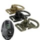 Molle Tactical 360 Degree Rotation D Ring Buckle For Vest Backpack Molle Tactical 360 Degree Rotation D Ring Buckle For Vest Backpack