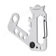 Multi-functional EDC Gadgets Carabiner Creative Key Ring Emergency Tool Opener Screwdriver
