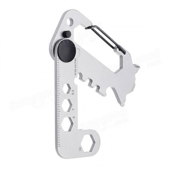 Multi-functional EDC Gadgets Carabiner Creative Key Ring Emergency Tool Opener Screwdriver Multi-functional EDC Gadgets Carabiner Creative Key Ring Emergency Tool Opener Screwdriver