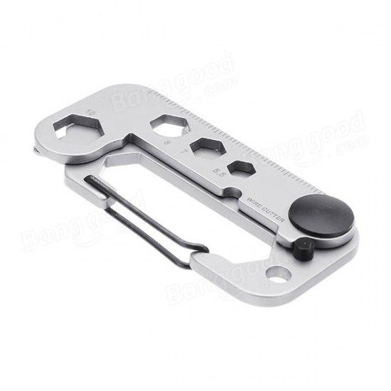 Multi-functional EDC Gadgets Carabiner Creative Key Ring Emergency Tool Opener Screwdriver Multi-functional EDC Gadgets Carabiner Creative Key Ring Emergency Tool Opener Screwdriver