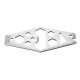 Multifunctional Bottle Opener Saw Crowbar Hex Wrench Spanner Cutter Key Ring EDC Tool Multifunctional Bottle Opener Saw Crowbar Hex Wrench Spanner Cutter Key Ring EDC Tool