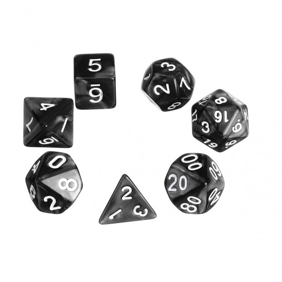 Multisided Dice Holder Polyhedral Dices PU Leather Folding Rectangle Tray for RPG