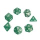 Multisided Dices Set Holder Polyhedral Dices Blue PU Leather Tray for RPG Multisided Dices Set Holder Polyhedral Dices Blue PU Leather Tray for RPG