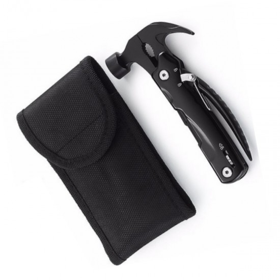 12 In 1 Multitool Hammer Mini Portable Stainless Steel Hammer Wire Cutter Screwdrivers EDC Tool 12 In 1 Multitool Hammer Mini Portable Stainless Steel Hammer Wire Cutter Screwdrivers EDC Tool