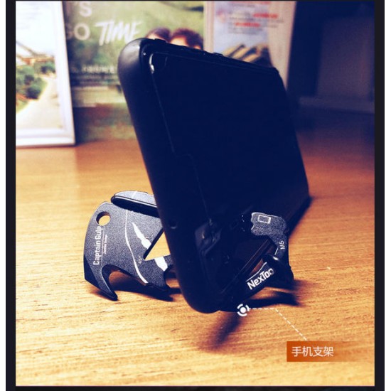 KT5018 Captain Gulp Multi EDC Tool Cell Phone Stand Screwdriver Suvival Tool KT5018 Captain Gulp Multi EDC Tool Cell Phone Stand Screwdriver Suvival Tool