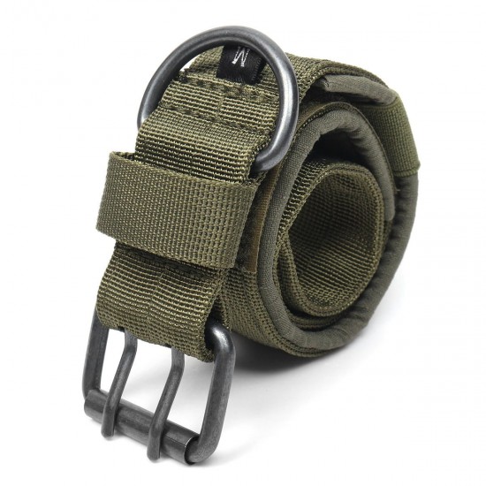 Nylon Tactical Dog Collar Military Adjustable Training Dog Collar with Metal D Ring Buckle L Size Nylon Tactical Dog Collar Military Adjustable Training Dog Collar with Metal D Ring Buckle L Size