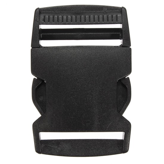 Plastic Webbing Strap Side Release Buckle Black Plastic Webbing Strap Side Release Buckle Black