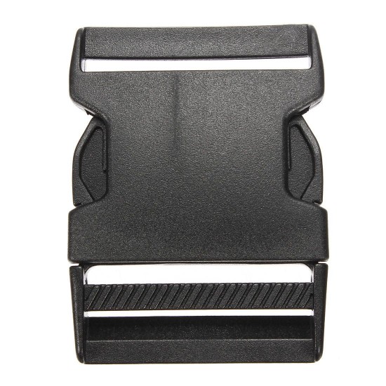 Plastic Webbing Strap Side Release Buckle Black Plastic Webbing Strap Side Release Buckle Black