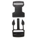 Plastic Webbing Strap Side Release Buckle Black Plastic Webbing Strap Side Release Buckle Black